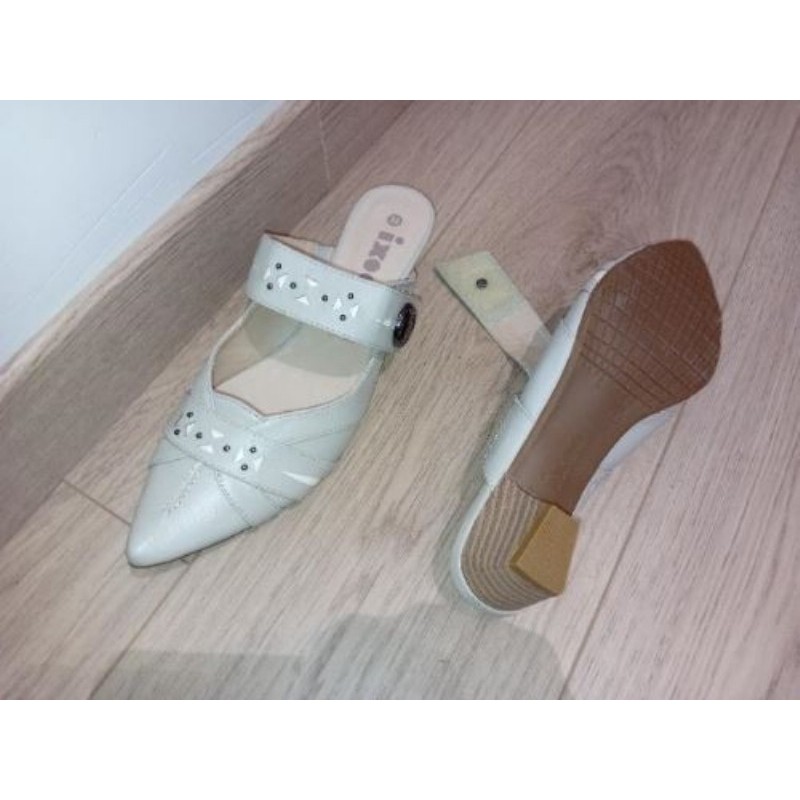 Neuves Taille 39 Mules Beiges
