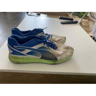 Baskets puma bleu et...