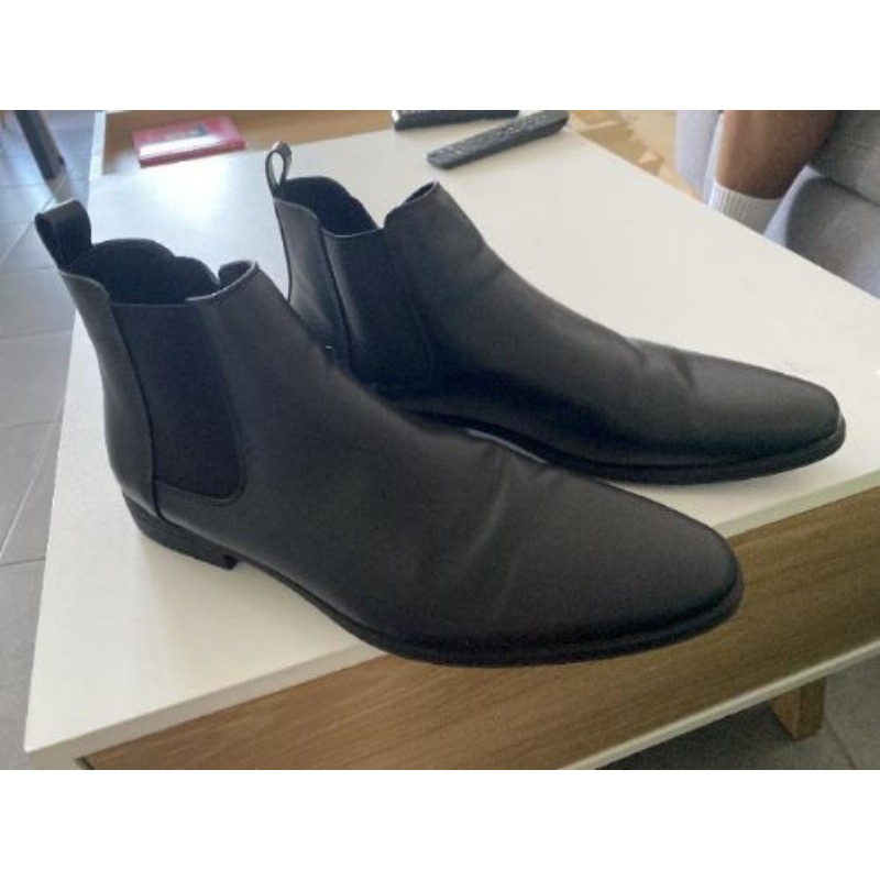 Bottines homme noires asos t.46