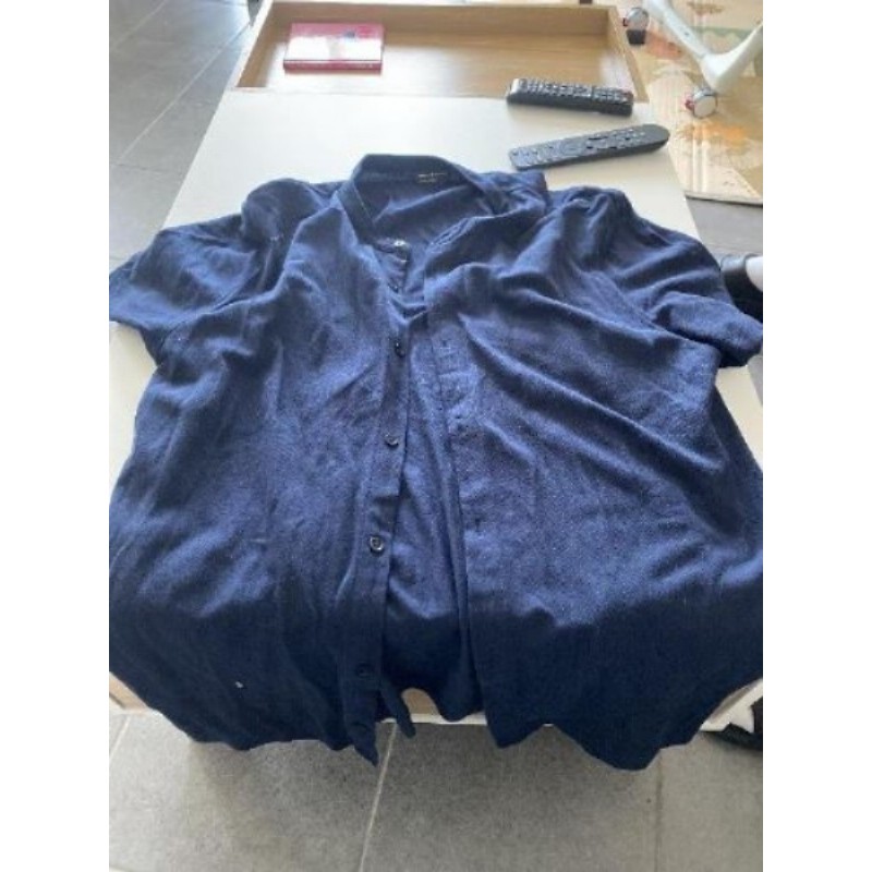 Chemise bleu marine homme asos t.xxl