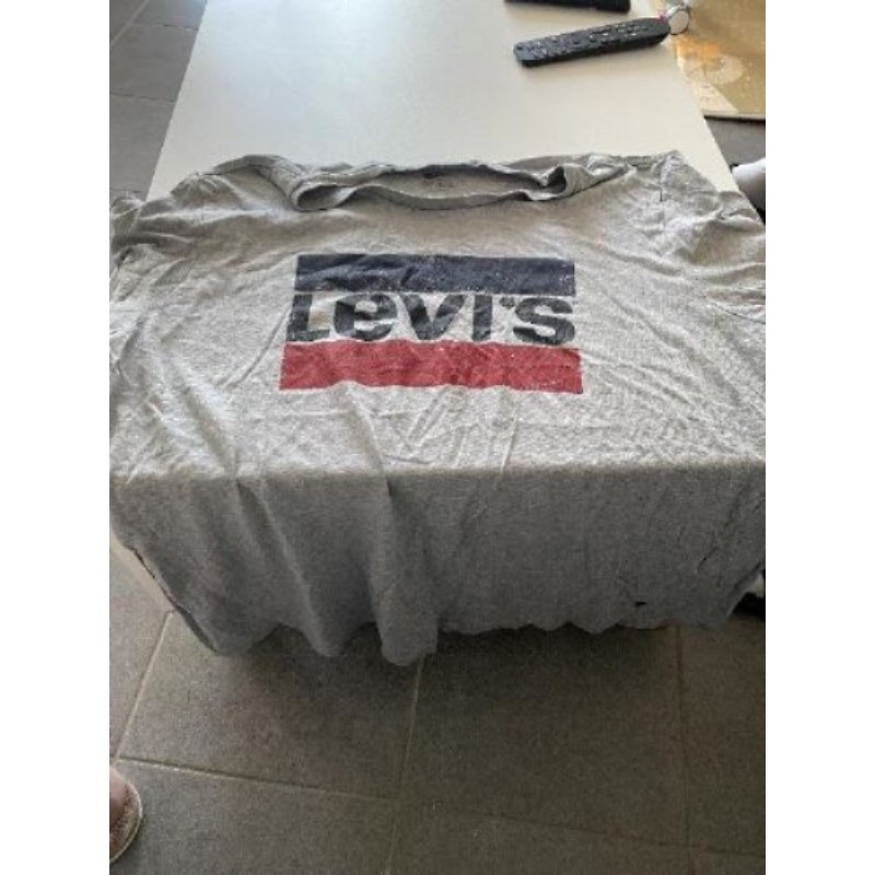 Tee shirt Lévis homme gris t.xl