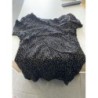 Robe noir/jaune extenso t.40