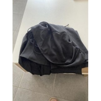 Robe longue noir dos nu...