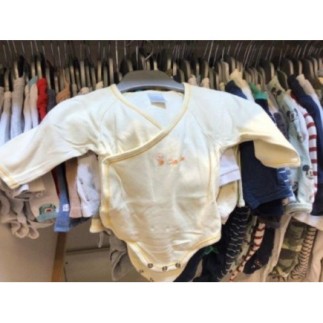Body jaune motif tortue...
