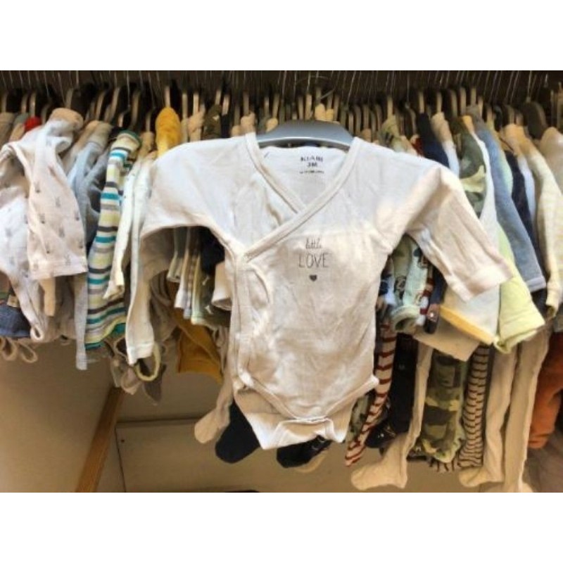Body kiabi Little love 3 mois blanc 