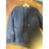 Tailleur femme caramelo taille 36 Bleu marine 85% laine 15%polyamide