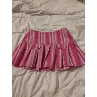 Jupe SAIX T36 rose/blanche
