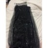 Robe noire T38 à paillettes 
