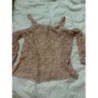 Haut T36 rose dentelle 