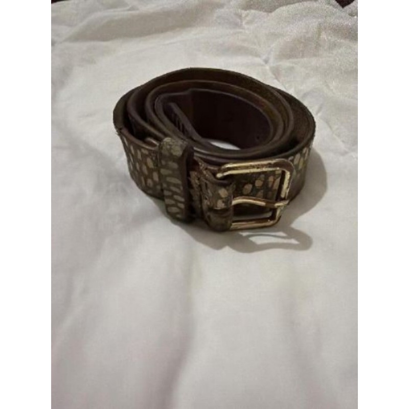 Ceinture doré/marron