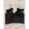 Haut ZARA T36 noir satiné 