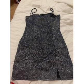 Robe H&M T38 bleu/grise à...