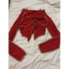 Haut SHEIN T34 rouge/jaune