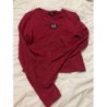 Haut JENNYFER T36 rose papillon 