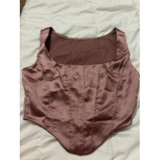 Haut rose T36~ corset 