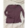 Haut SOGGO T38~ brodé violet 