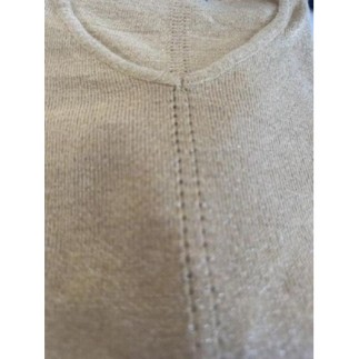 *Pull pailletée Moutarde...