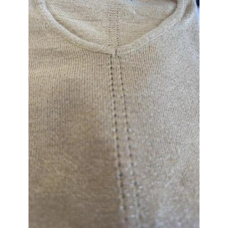 *Pull pailletée Moutarde DAMART 