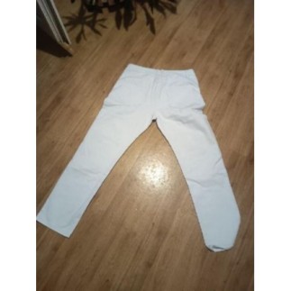 Jeans Blanc Taille 40 troué 