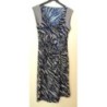 Robe Zebre Noir Beige T40 Degriffé Morgan Sans manches Jersey