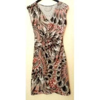 Robe Imprimée  Plumes...