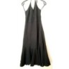 Robe Dos Nu Noir NEUF T40 Volant en Bas, Coton 