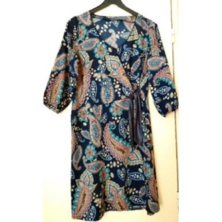 Robe Foulard Courte Noeud...