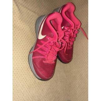 Baskets femme rose virgule...