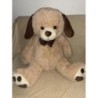 Grande peluche chien beige 