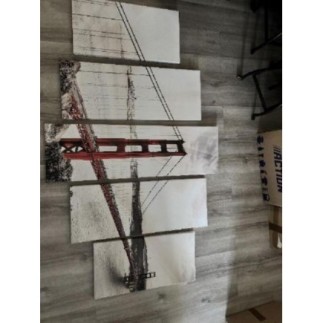 Tableau (5 pièces) 