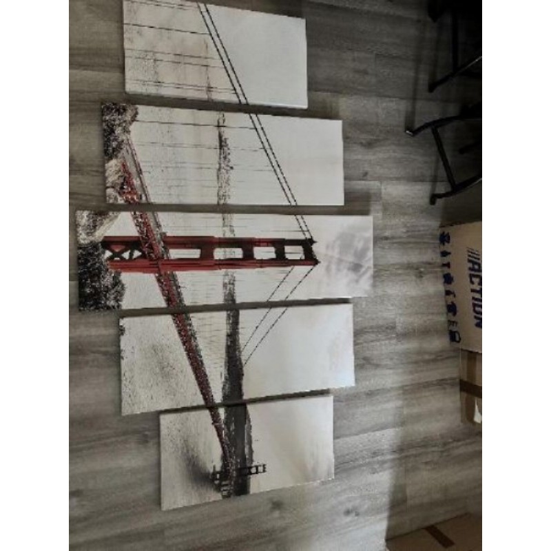 Tableau (5 pièces) 