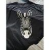 Teeshirt noir zèbre 