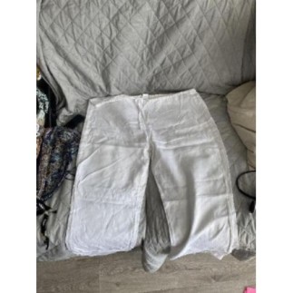 Pantalon lin blc- taille 40...