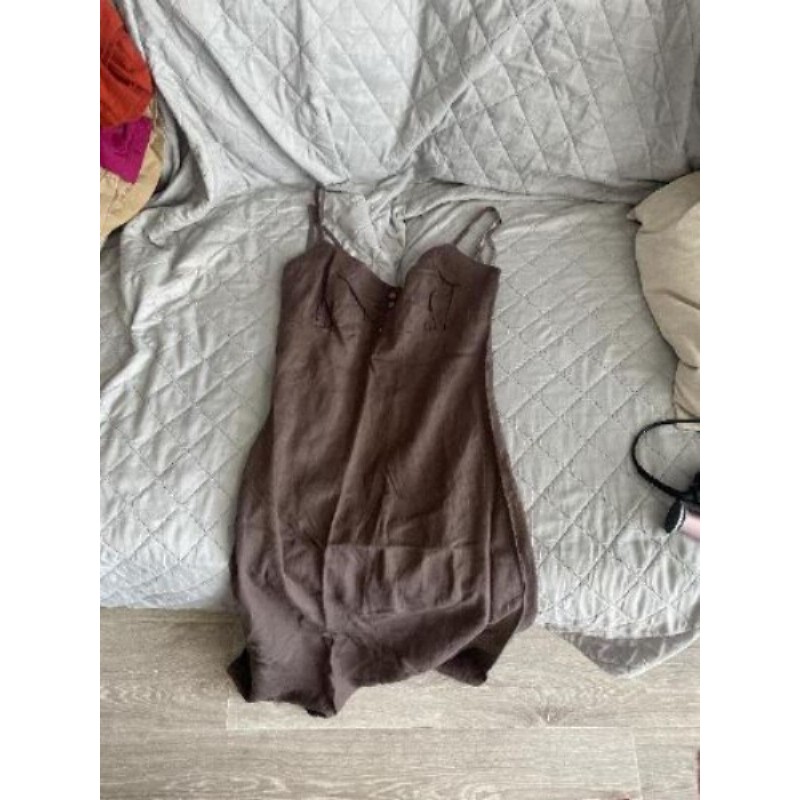 Robe camaieu lun beige taille 38