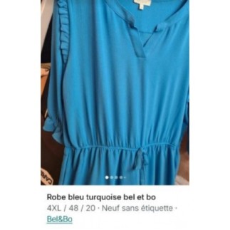 Robe bleu bel et bo taille...