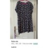 Robe bleu fleuri taille 48 bel et bo