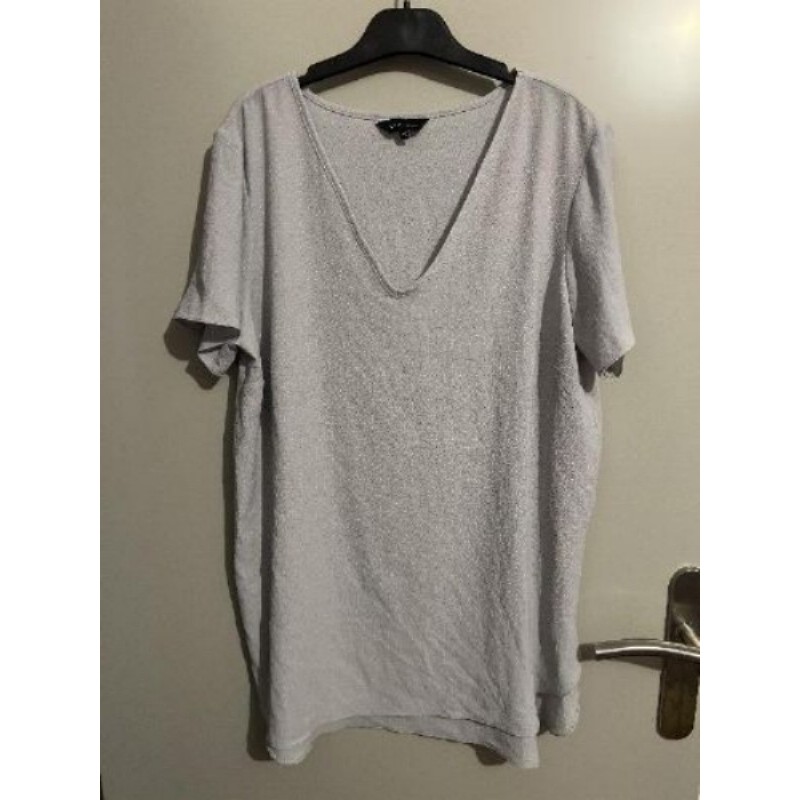 Blouse grise New Look taille 46