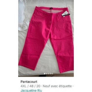 Pantacourt fushia neuf...