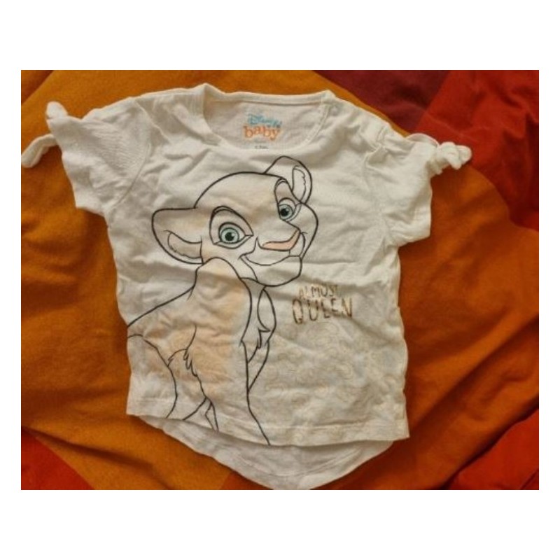 Tee-shirt manches courtes 12M disney baby 