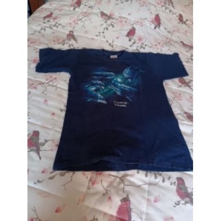 Tshirt imprimé dauphins -...