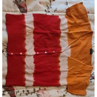 gilet tricolore manches...