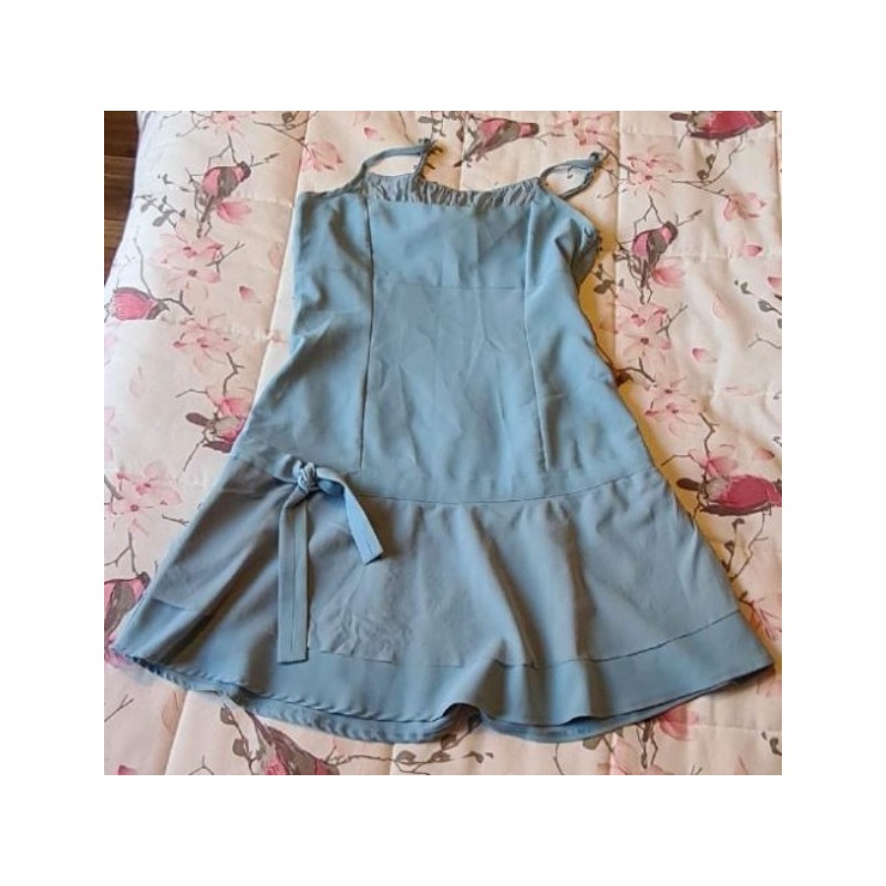 robe courte bleue - taille 42