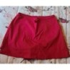 jupe short couleur framboise - taille 42