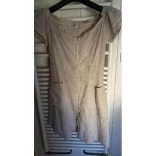 Robe William de Faye beige...