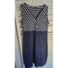 Robe Saint James bleue et blanche taille 38