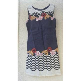 Robe Desigual bleue  fleurs...
