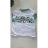 T-shirt Disney enfant OBAÏBI blanc et vert 12 mois