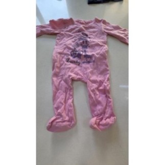 Pyjama bébé rose 62 cm