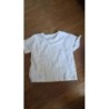T-shirt bébé ZARA blanc 6-9 mois