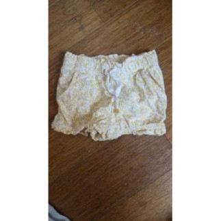 Short fille Obaïbi  jaune...
